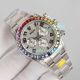Swiss Replica Rolex Rainbow Daytona Stainless Steel Watch Diamond Dial 40MM (2)_th.jpg